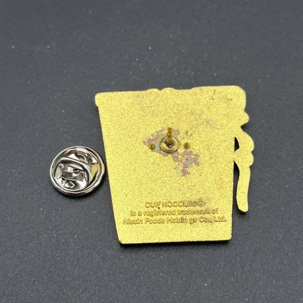 Nissin Cup Noodles Instant Ramen Lapel‎ Hat Pin
